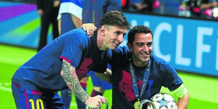 Xavi: “Si no aparecía Messi, Maradona era el mejor de la historia”