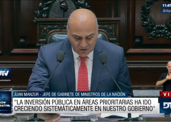 Manzur en Diputados: “Sin paz social no puede haber estabilidad macroeconómica”