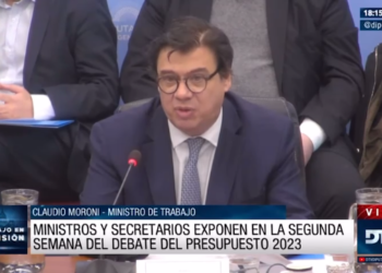 Segunda exposiciones de Ministros y Funcionarios sobre el presupuesto 2023 en Diputados