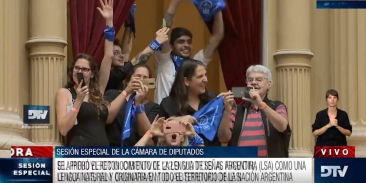 Diputados reconoció la lengua de señas Argentina y aprobó alcohol cero al volante
