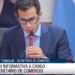 El secretario de comercio, Matías Tombolini, expuso en diputados