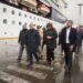 Temporada récord: Lammens recorrió cruceros en Ushuaia
