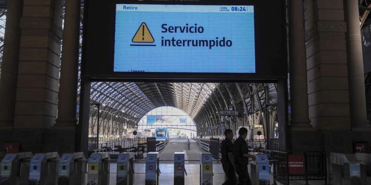 Habrá un nuevo paro de trenes mañana por 24 horas
