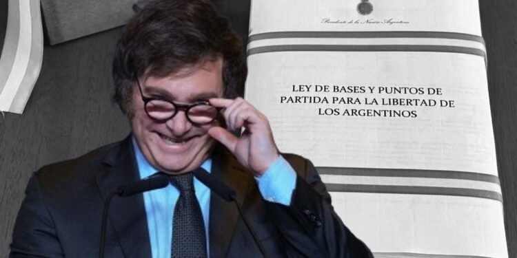 Milei se expresó luego de la aprobación de la Ley Bases