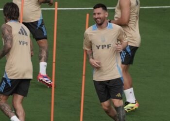La Selección Argentina tendrá su último entrenamiento antes del debut de mañana ante Canadá