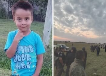 Sigue la búsqueda de Loan: peritos con perros revisan dos pozos en la zona de la casa de la abuela del chico