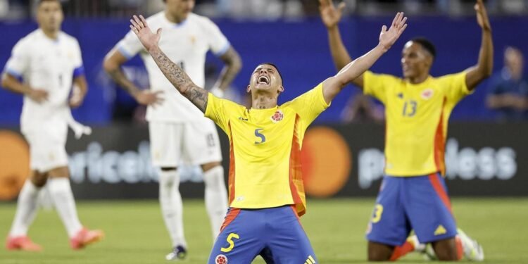 Colombia venció a Uruguay y jugará la final de la Copa América ante Argentina
