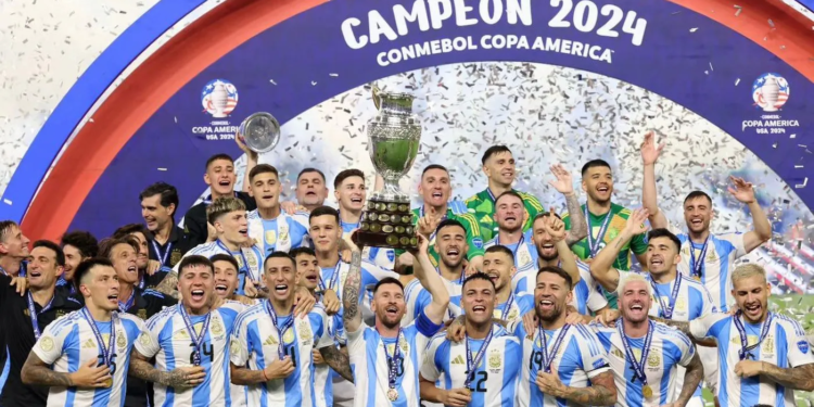 La Selección Argentina es bicampeona de América