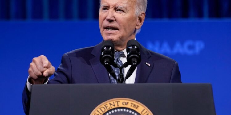 Biden se bajó de la candidatura y dejó en su lugar a la vicepresidenta Harris