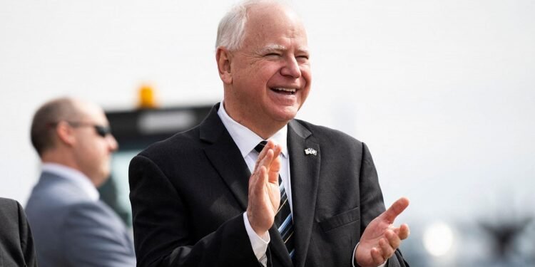 Kamala Harris eligió como compañero de fórmula al gobernador de Minnesota para las elecciones en Estados Unidos