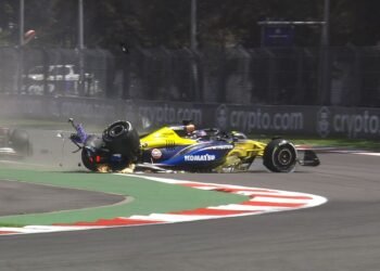 F1: Colapinto quedó 11° en el inicio de la actividad del GP de México y Albon sufrió un grave accidente