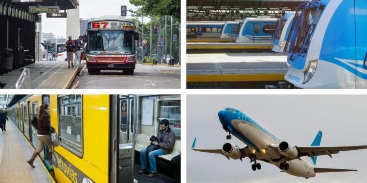 Paro de transporte confirmado en todo el país