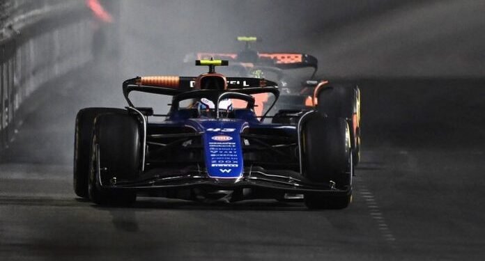 Colapinto terminó 18° en su segunda práctica libre en el GP de Las Vegas de Fórmula 1