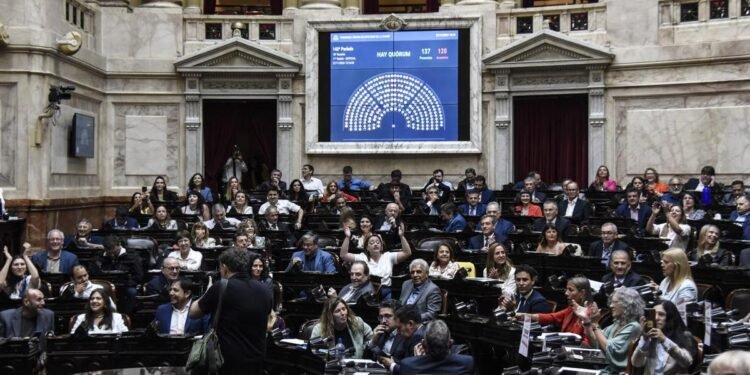 La Cámara de Diputados logró el quórum este miércoles y debate el proyecto que busca limitar el juego online