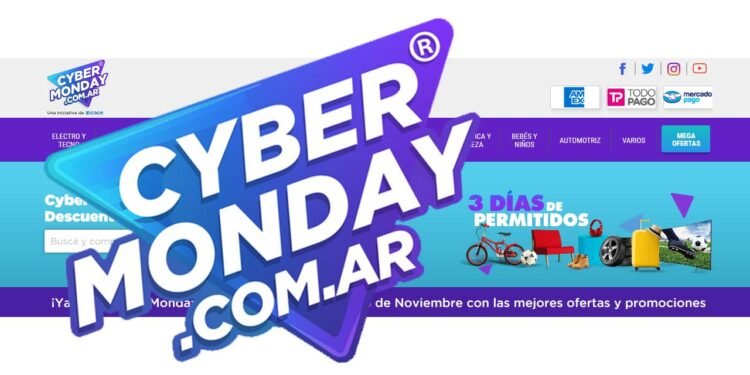 Cybermonday: La Cámara Argentina de Comercio extenderá hasta el miércoles 6 de noviembre inclusive