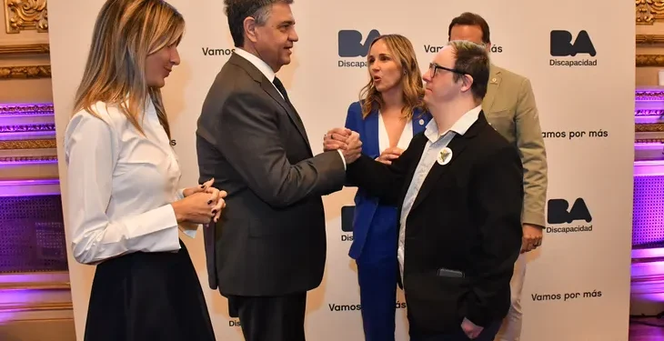 Jorge Macri y la vicejefa Clara Muzzio presentaron el primer Plan Integral para Personas con Discapacidad