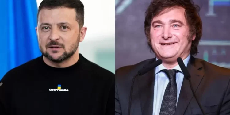 Volodímir Zelenski le agradeció a Javier Milei por el apoyo de Argentina a Ucrania: “Es importante para nosotros”