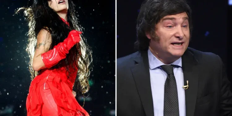Javier Milei la cruzó a Lali Espósito y ella respondió por redes