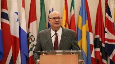 Javier Milei presenta el “modelo económico argentino” ante el BID