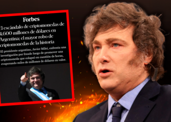Forbes calificó al escándalo $LIBRA de Javier Milei como “el robo cripto más grande de la historia”