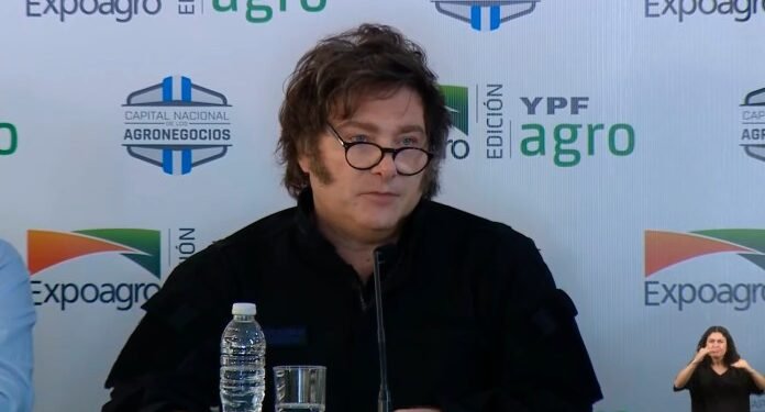 El presidente Javier Milei expresó : “Queremos eliminar el cepo y las retenciones para siempre”