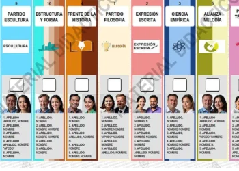 Boleta Única Papel: Formato aprobado