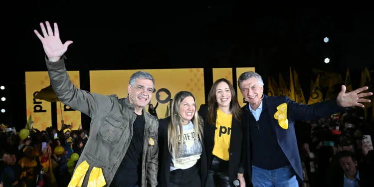 Macri y Lospennato juntos en campaña