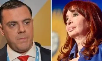 “Dan desafía a Cristina: ‘Le gano fácil’.”