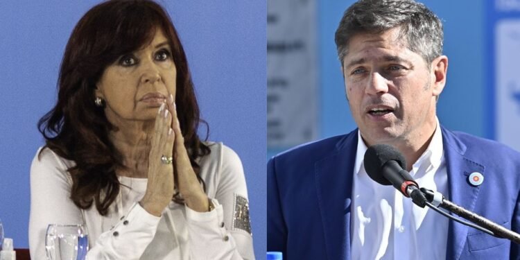 Deshielo entre Cristina Kirchner y Axel Kicillof.