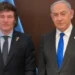 Milei se reúne con Netanyahu en Israel.