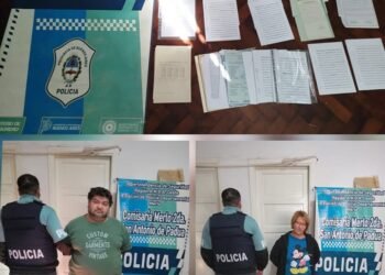 PAREJA DE ESTAFADORES DETENIDA EN SAN ANTONIO DE PADUA