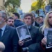 Milei en la AMIA: “No pararemos hasta la justicia”.