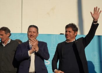Menéndez y kicillof inauguraron obras y refuerzan la seguridad en merlo