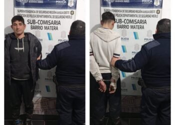 Comando de patrullas detuvo a dos motochorros con armas y drogas