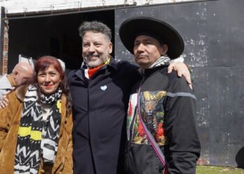 Menéndez recibió a kicillof en la expo “Hecho en merlo”