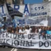 Paro docente: marcha al Congreso