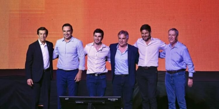 Gobernadores unidos: respaldo a Lousteau, Ocaña y Randazzo.