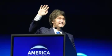 El guiño de Milei a Messi en Miami.