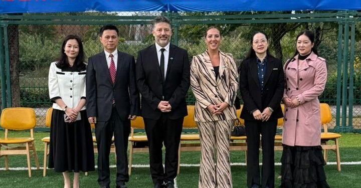 Fuzhou: acuerdo de intercambio económico, deportivo y cultural entre merlo y la provincia de fujian, china