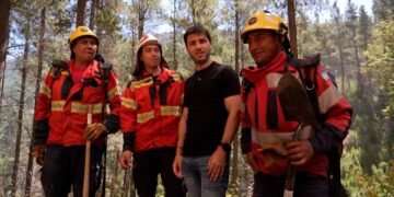 Incendios en Chubut: Torres da mensaje “esperanzador”.