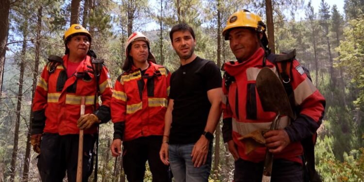 Incendios en Chubut: Torres da mensaje “esperanzador”.