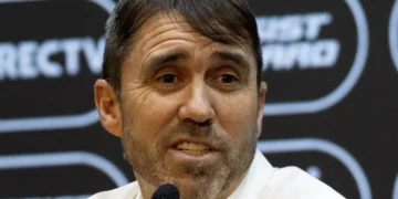 Coudet reflexiona sobre el empate de River y la final inminente contra Belgrano