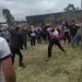 Incidente violento: jinetes se enfrentaron durante el desfile del 25 de Mayo en Berazategui