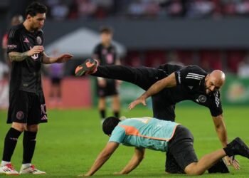 La sorpresiva intervención del guardaespaldas de Messi durante la final de la Champions League