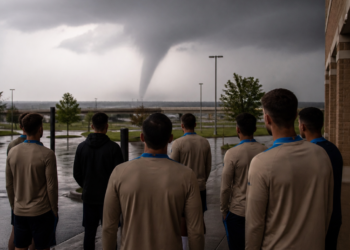 Un tornado interrumpe la preparación de la Selección en Kansas
