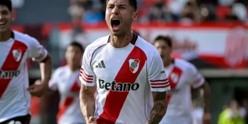 River logró su primera victoria en el Clausura al vencer 2-0 a Argentinos Juniors