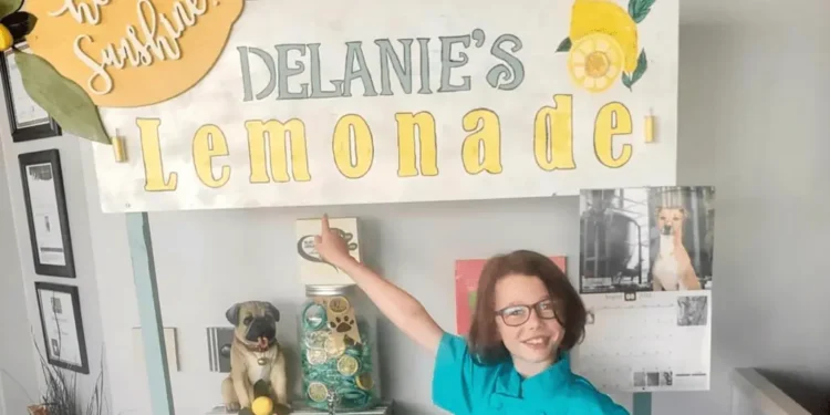 A los 7 años comenzó a vender limonada para ayudar a animales abandonados y cuatro años después había recaudado más de USD 61.000