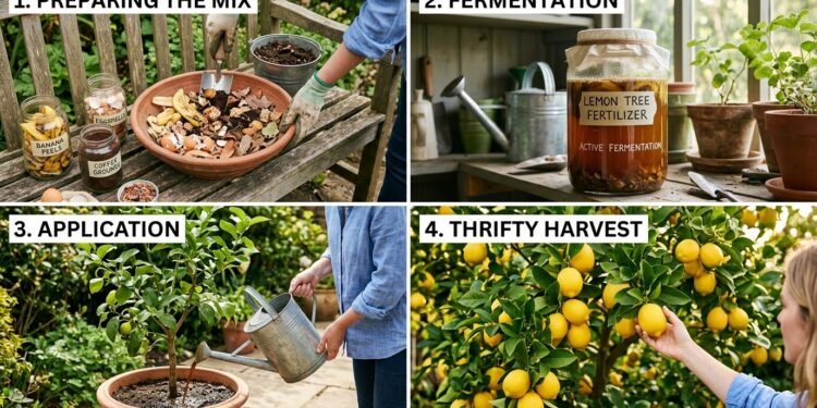 Cinco fertilizantes caseros recomendados por jardineros para un limonero XXL: aprovechando residuos