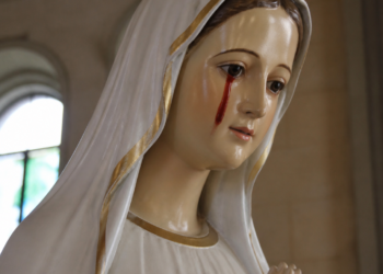 Un nuevo llanto de la Virgen Rosa Mística sorprende a la comunidad de Metán