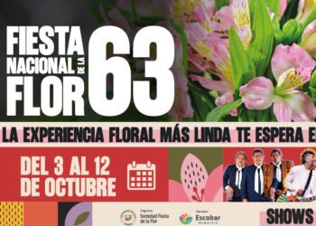 ESCOBAR SE PREPARA PARA LA FIESTA NACIONAL DE LA FLORDEL 3 AL 12 DE OCTUBRE HABRÁ MUESTRAS Y SHOWS DE PRIMER NIVEL